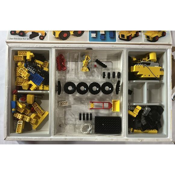 Vintage LEGO Universal Building Set #404 W/ Orig. Box And Instruction Manual - Picture 7 of 16